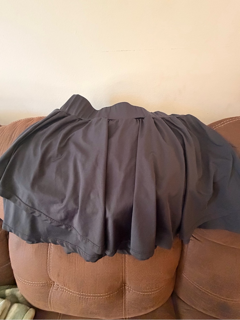 Women's Black Flared Skirt